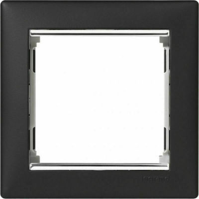 Legrand Valena Vertical Switch Frame 1-Slot Black 770391