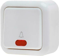 Geyer Бутон Bell с Бял Рамка H3-A113M