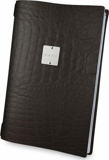 DAG Style Menu Holder Leather in Brown Colour 29.7x21 cm A4 Glossy