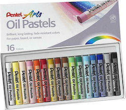 Pentel Oil Pastels Arts Oil Pastels 16colours PHN16