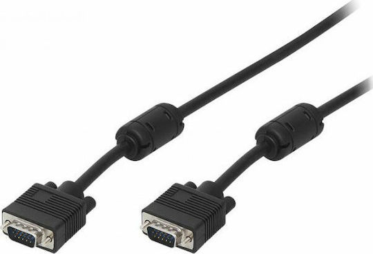 Blow Кабел VGA мъжки - VGA мъжки Черен 15м (VG-645)