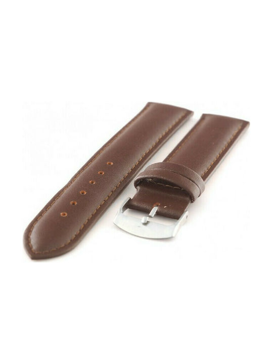 Diloy Straps Curea din piele Maro 22mm