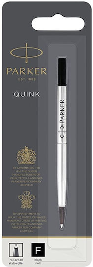Parker Quink Ανταλλακτικό Μελάνι για Στυλό Fine Μαύρο