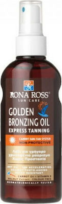 Rona Ross Golden Bronzing Oil Waterproof Oil Tanning for the Body in Spray 160ml