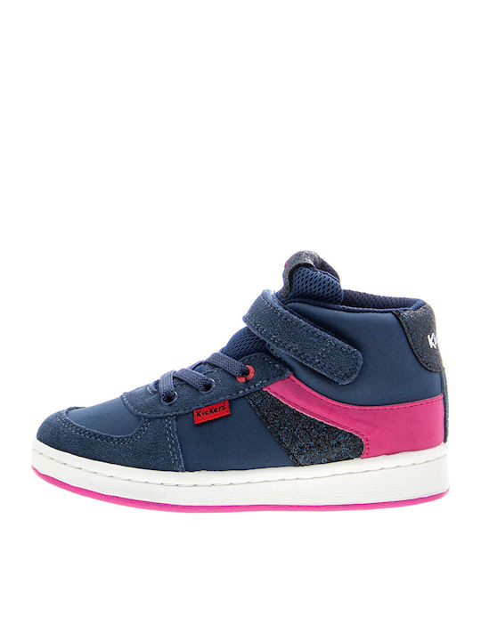 Kickers Bilbon BB Παιδικά Sneakers High με Σκρα...