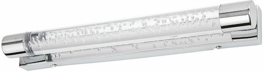 Rabalux Modern Lamp Bathroom with Integrated LED and Natural White Light Silver 42.5cm