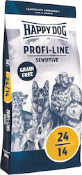 Happy Dog Profi-Line 24/14 Sensitive 20kg Ξηρά Τροφή για Ενήλικους Σκύλους χωρίς Σιτηρά με Πουλερικά