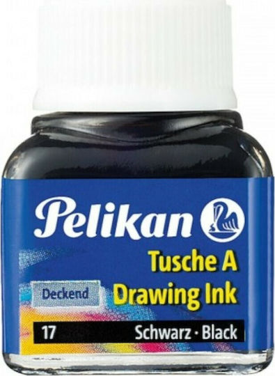 Pelikan Ν.17 Ανταλλακτικό Μελάνι για Πένα Μαύρο 10ml