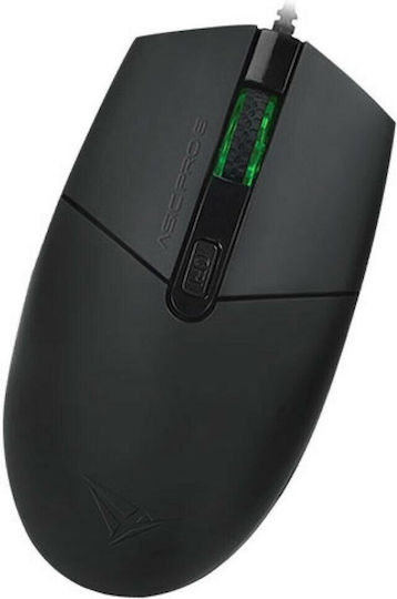 Alcatroz Asic Pro 8 Verkabelt Maus Schwarz
