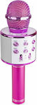 Ασύρματο Μικρόφωνο Karaoke Max KM01 σε Ροζ Χρώμα