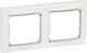 Legrand Valena Horizontal Switch Frame 2-Slots White 770492