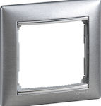 Legrand Valena Vertical Switch Frame 1-Slot Silver 770331