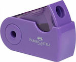 Faber-Castell Mini Sleeve Plastic Ascutoare Violet Cu rezervor