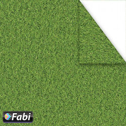 Fabi Cardboard Double Sided Green Γρασίδι 50x70cm