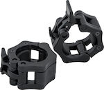 Amila 44428 Lock-Jaw Collar Set for Olympic Dumbbells/Barbells Φ50mm 2pcs