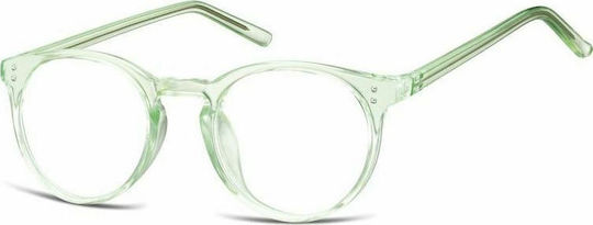 Sunoptic Plastic Eyeglass Frame Green CP123B