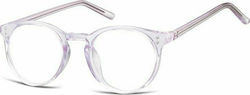 Sunoptic Plastic Rame Ochelari Violet CP123D