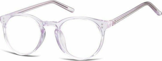 Sunoptic Plastic Eyeglass Frame Purple CP123D