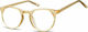 Sunoptic Plastic Eyeglass Frame Brown CP123E