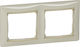 Legrand Valena Horizontal Switch Frame 2-Slots Gold 774152