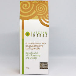 Aegean Herbs Natural With Rosemary & Orange Sea Salt 200gr