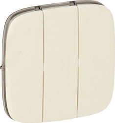 Legrand Valena Allure Lichtschalterplatte Dreif...