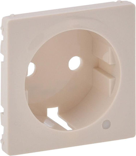 Legrand Valena Life Power Socket Front Switch with Illuminated Indicator in Beige Color 754851