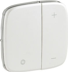 Legrand Valena Allure Dimmer-Schalterplatte Dop...
