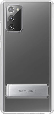 Samsung Standing Cover Umschlag Rückseite Synthetisch Transparent (Galaxy Note 20) EF-JN980CTEGEU