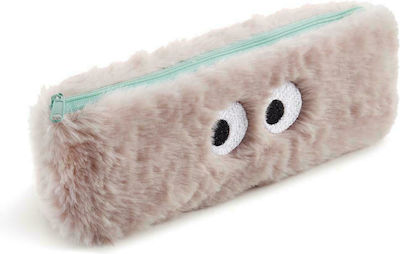 Miquelrius Fluffy Big Eyes 19072 Pencil Case with 1 Compartment Pink 19040