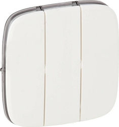 Legrand Valena Allure Lichtschalterplatte Dreif...