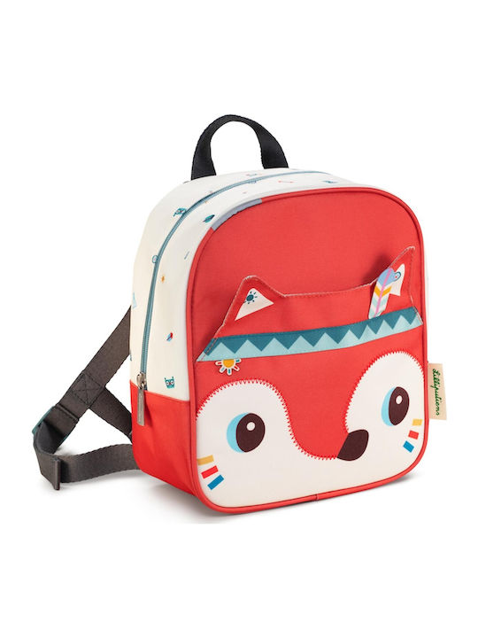 Lilliputiens Άλις & Ινδιάνοι School Bag Backpack Kindergarten in Red color