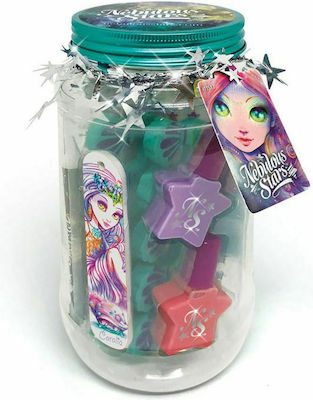 Nebulous Stars Gift Jars Kids Makeup Green / Pink (Various Designs) 1pc 11516