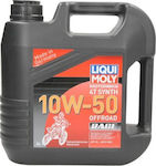 Liqui Moly Motorbike Offroad Synth Sintetic Ulei de motocicletă pentru motoare în patru timpi 10W-50 4lt