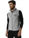 Bodymove Men's Sweatshirt Jacket with Pockets Light Grey