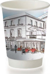 Coffee Paris Pahar de unică folosință Hârtie Multicolor 354ml 1000buc