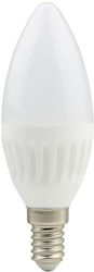 Eurolamp Λάμπα LED για Ντουί E14 και Σχήμα C37 Φυσικό Λευκό 1000lm