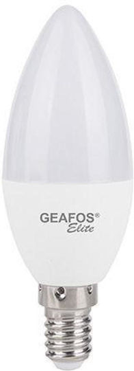 Evivak Λάμπα LED 9W για Ντουί E14 και Σχήμα C37 Θερμό Λευκό 900lm