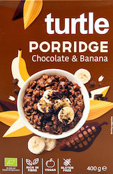 Turtle Better Breakfast Bio Porridge Βρώμης Chocolate & Banana Ολικής Άλεσης 400gr