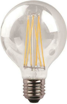 Eurolamp LED Lampen für Fassung E27 und Form G125 Warmes Weiß 1600lm Dimmbar 1Stück
