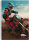 No Fear Spiral Heft Geregelt A4 70 Blätter 2 Themen Red Motocross Mehrfarbig 1Stück