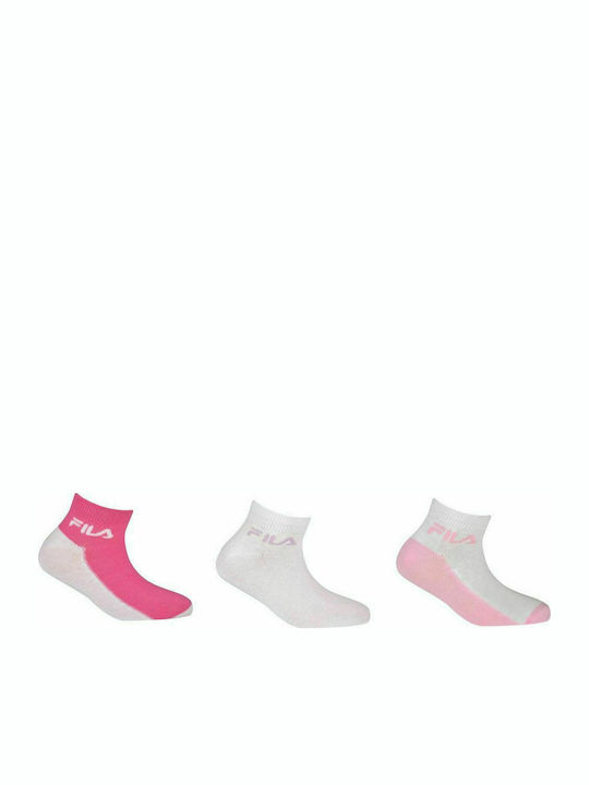 Fila Kinderstrümpfe Knöchelsocken Rosa