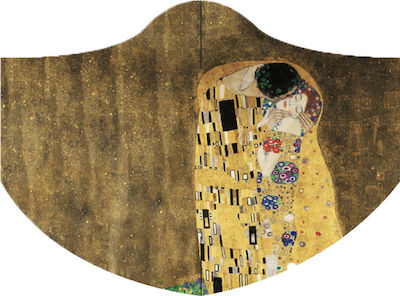 Loqi Face Mask Artist Gustav Klimt The Kiss 1τμχ