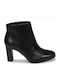 Clarks Kaylin Fern 2 Women's Leather Medium Heel Ankle Boots Black