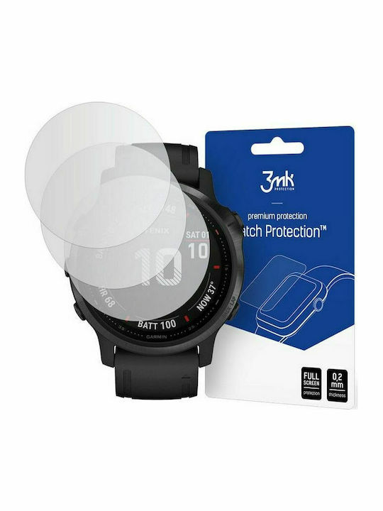 3MK Flexible 7H Tempered Glass για το Garmin Fenix 6S/6S Pro 3τμχ