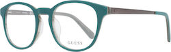 Guess Plastic Eyeglass Frame Green GU1959 088