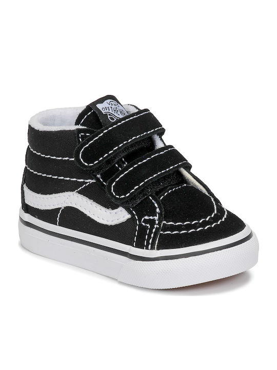 Vans Παιδικά Sneakers High Td Sk8-Mid Reissue V με Σκρατς Μαύρα