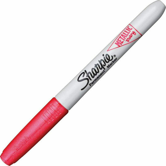 Sharpie Metallic Permanent Marker 1mm Red