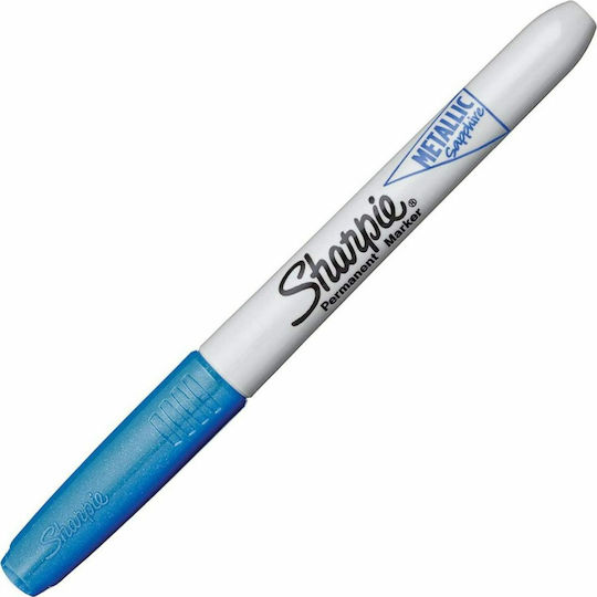 Sharpie Metallic Permanent Marker 1mm Blue