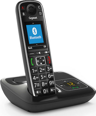 Gigaset E720A Ασύρματο Τηλέφωνο Bluetooth για Ηλικιωμένους με Aνοιχτή Aκρόαση